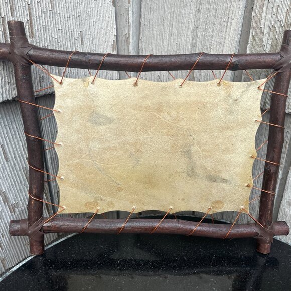 Samargand Bibixonim Oil Painting Print On Lamb Skin Ancient Street Scene - Picture 5 of 5